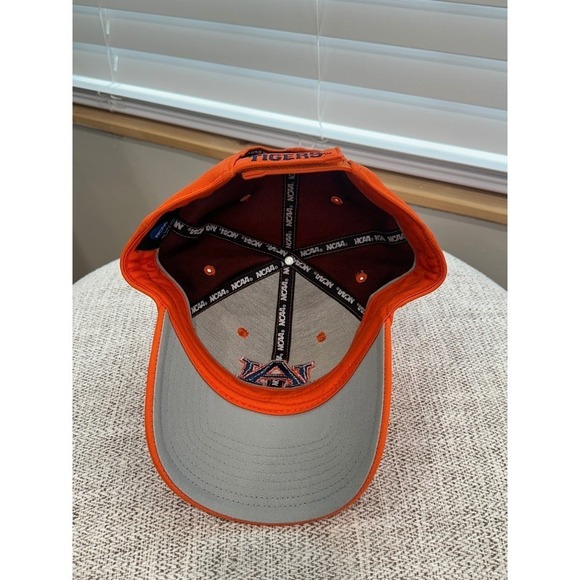Auburn Tigers NCAA Baseball Cap Hat Orange Adjustable - Picture 5 of 6